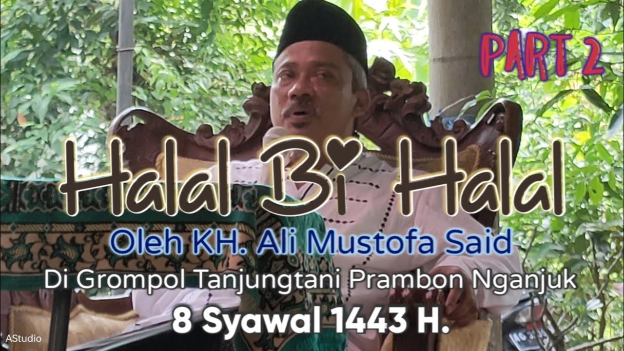 Halal bi Halal Mei 2022