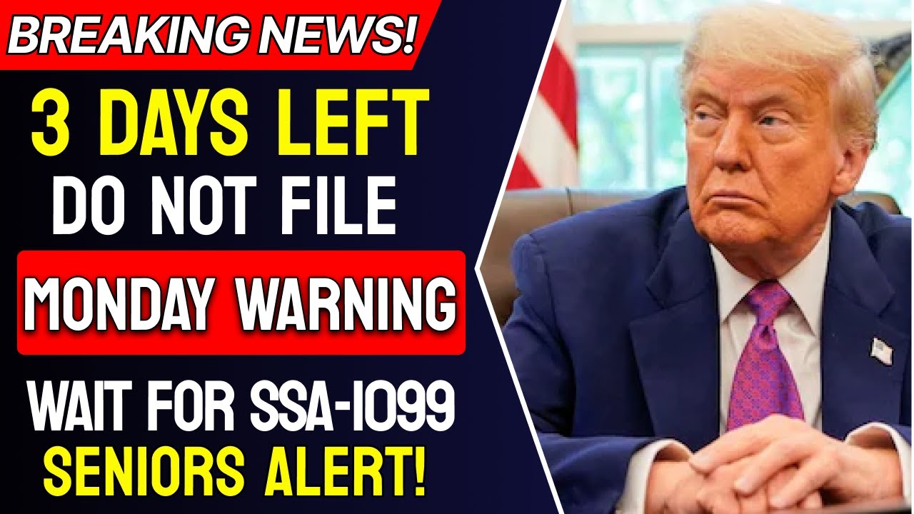 3-Day Warning: Do NOT File Monday Without This Paper (IRS Alert)