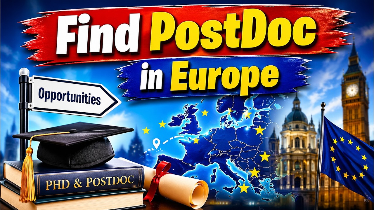 How to Find PhD or PostDoc Positions in Europe | PostDoc & PhD Job Search Tips