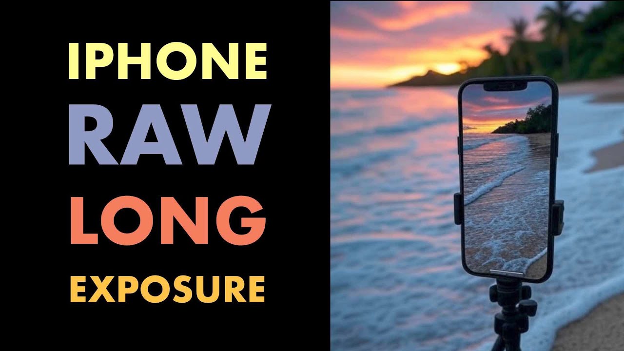 MASTER IPHONE LONG EXPOSURE: Stunning RAW Landscape Photography Tutorial