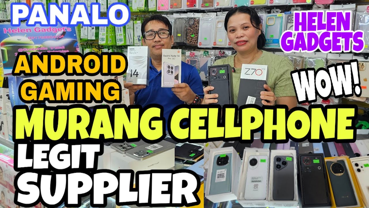 ANDROID PHONE GAMIING at ibapa! MURANG SUPPLIER LEGIT kay Mam' Helen sa Vmall Greenhills