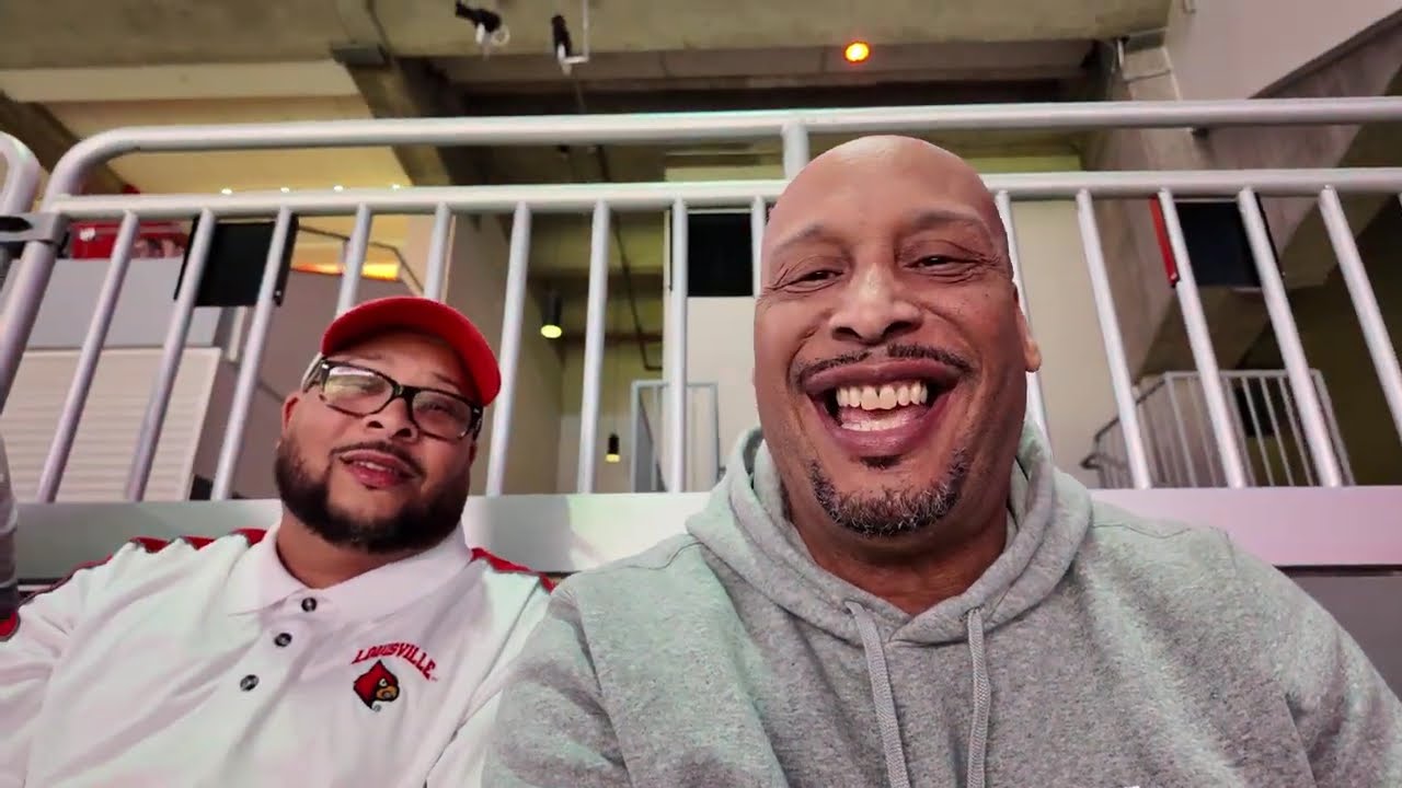 An evening at the KFC YUM! Center, Louisville vs. NC State (Men's basketball).
