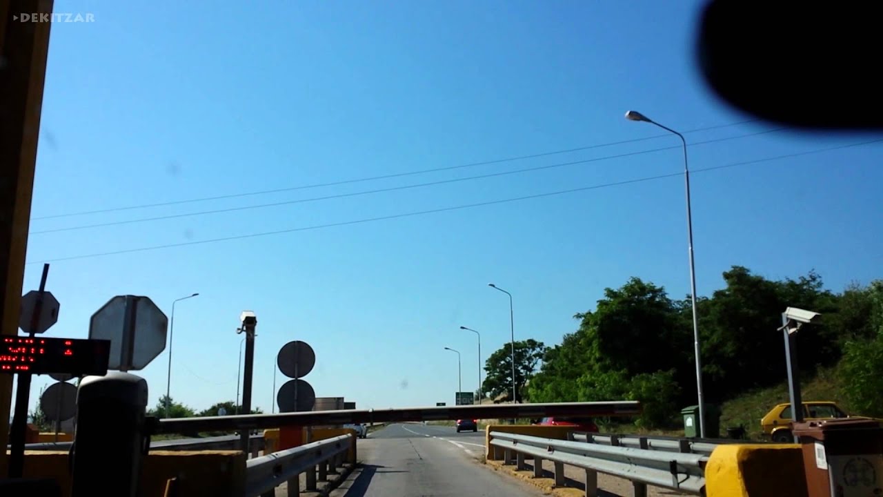 Beograd - Neos Marmaras road trip time-lapse