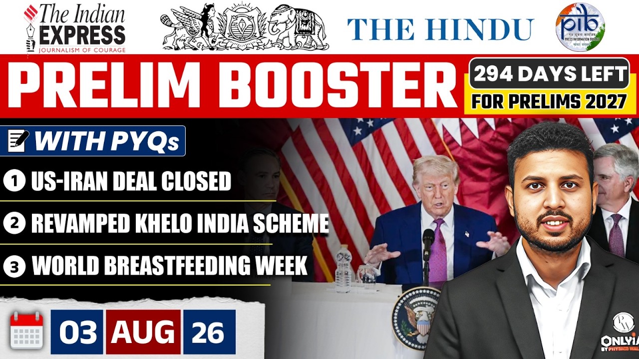 The Hindu News Paper Analysis | 3rd August 2026 | Daily Current Affairs by Rishav Sharma Sir