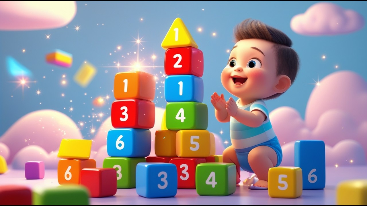 Number Fun with Baby 🔢🎉 | Learn Counting & Numbers for Kids | Fun Preschool Learning