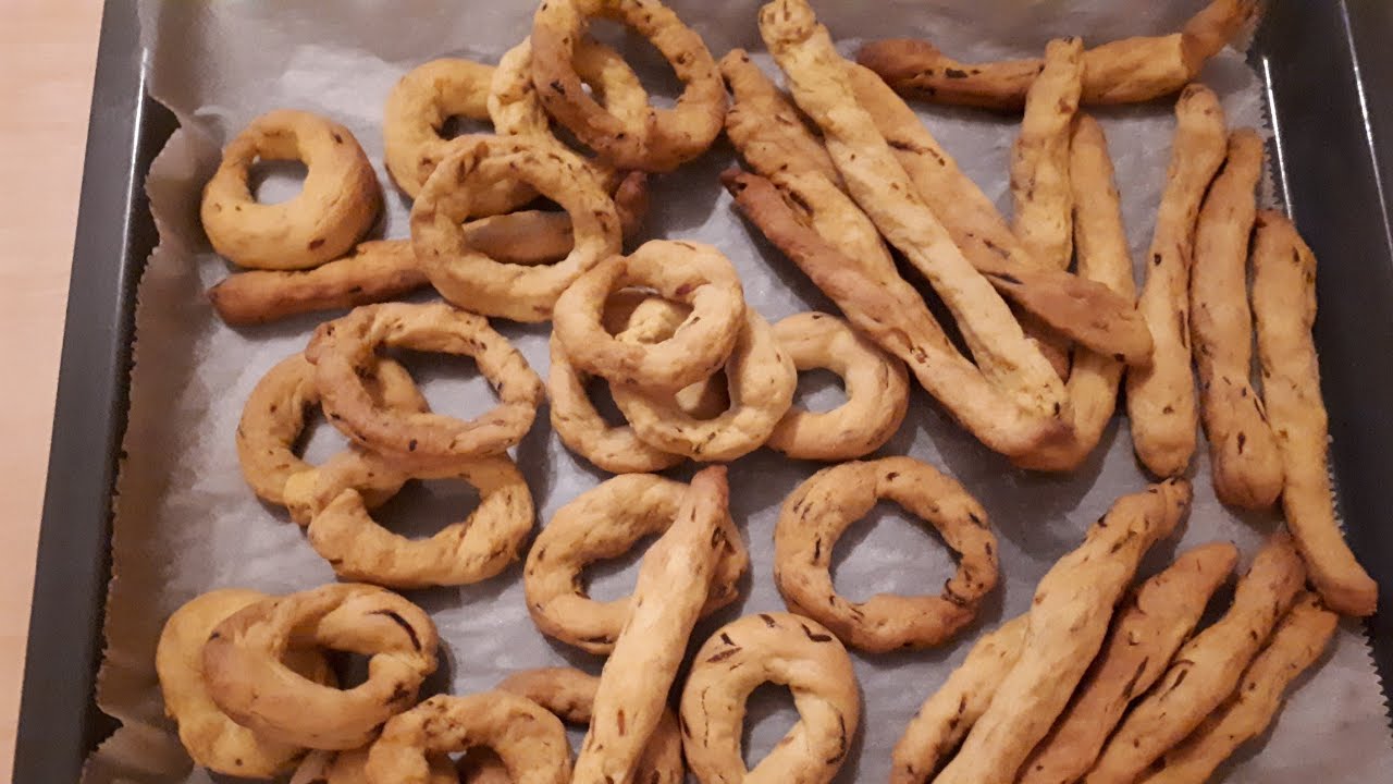Πανεύκολα κουλουράκια καρότου(κριτσίνια)!!!