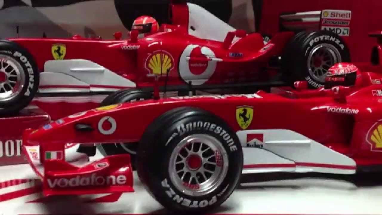 F1 1:18 Marc Collection WORLD CHAMPIONS 2000/2010