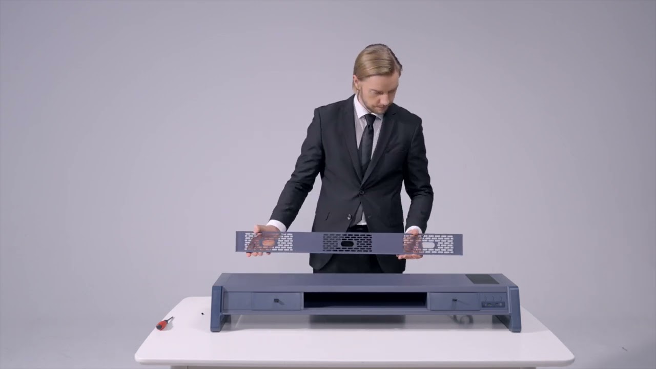 Quick & Easy ZGV Monitor Stand Setup - Transform Your Workspace in Minutes!