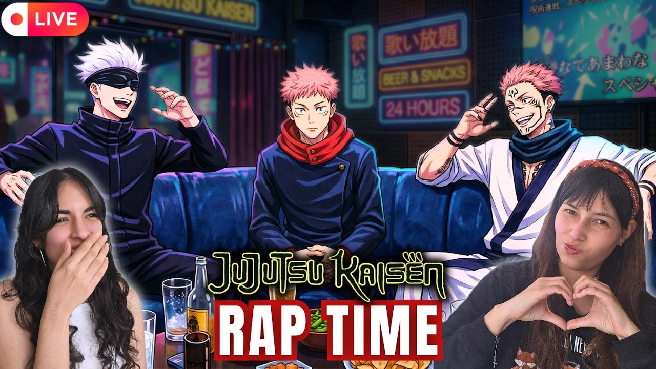 Reacción a Raps de Jujutsu Kaisen | MegaR, Kballero, Nyako, Darckstar, Lucksterr y más