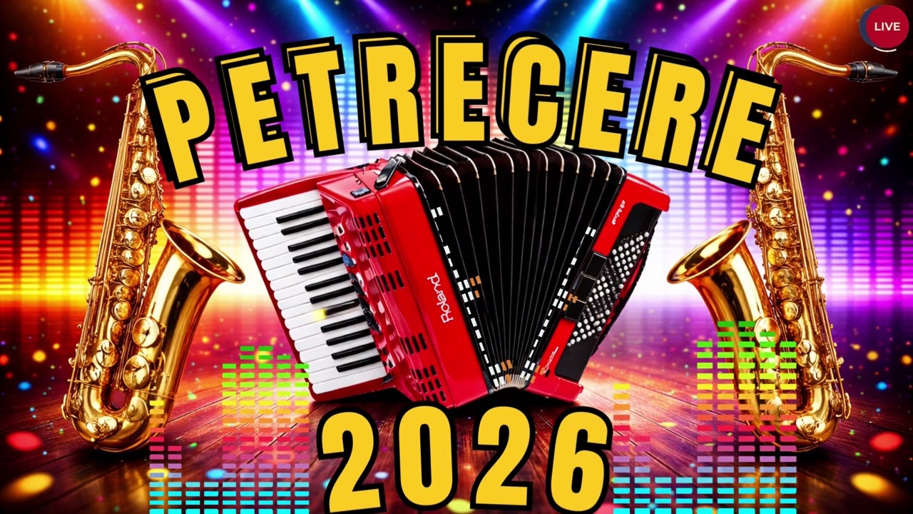Muzica De Petrecere🪗Colaj Sarbe Acordeon de Joc🪗Instrumental 2026 - Hai la Joc - Hore Live