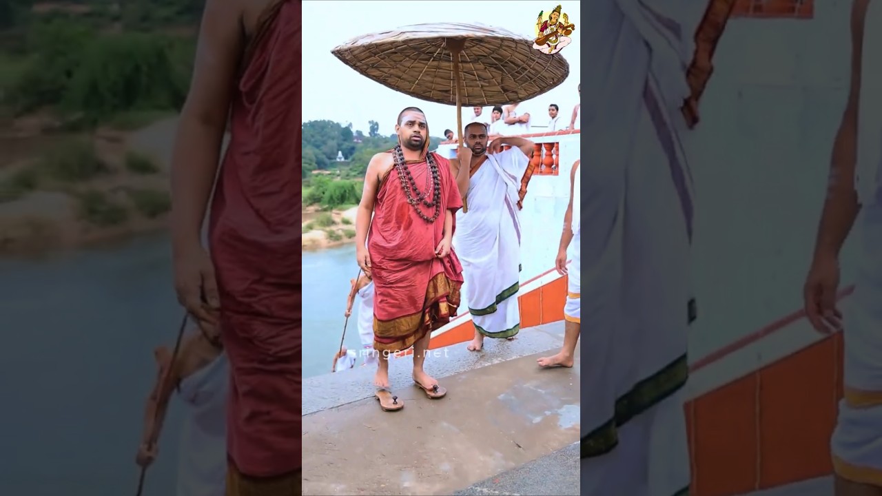 Blessed Sharannavaratri Mornings at Sringeri | Jagadguru Shankaracharya Sri Sannidhanam | Ganga Puja