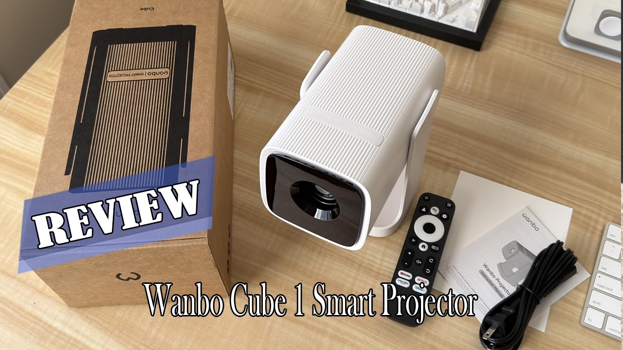 Review of the Wanbo Cube 1 smart projector running Android TV - Watch Before You Buy!