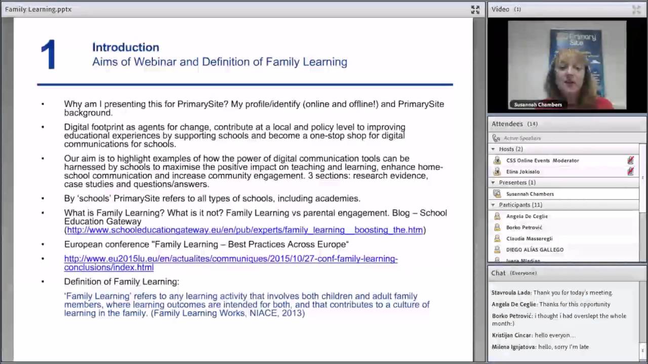 Family Learning and Digital Citizenship - Webinar