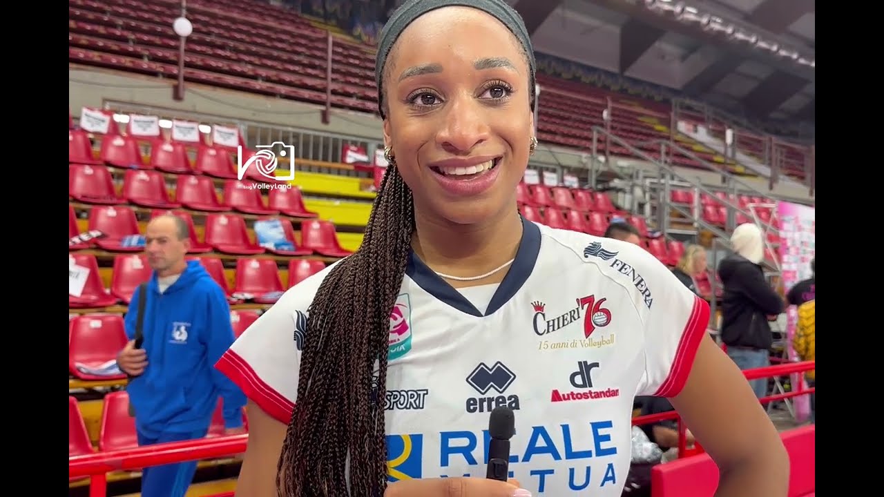 Intervista a Loveth Omoruyi post Perugia - Chieri del 26/10/2024