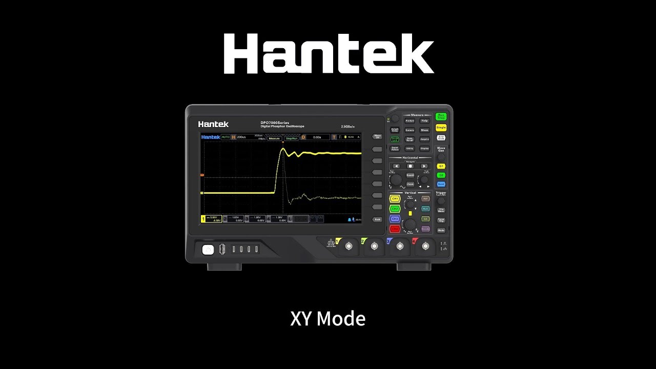 What is the XY mode of the oscilloscope? #hantek #oscilloscope