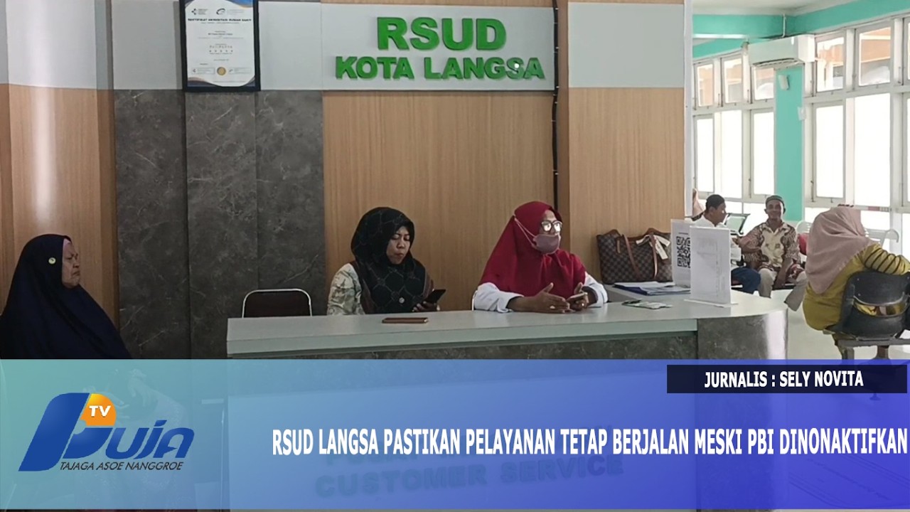 RSUD Langsa Pastikan Pelayanan Tetap Berjalan Meski PBI Dinonaktifkan