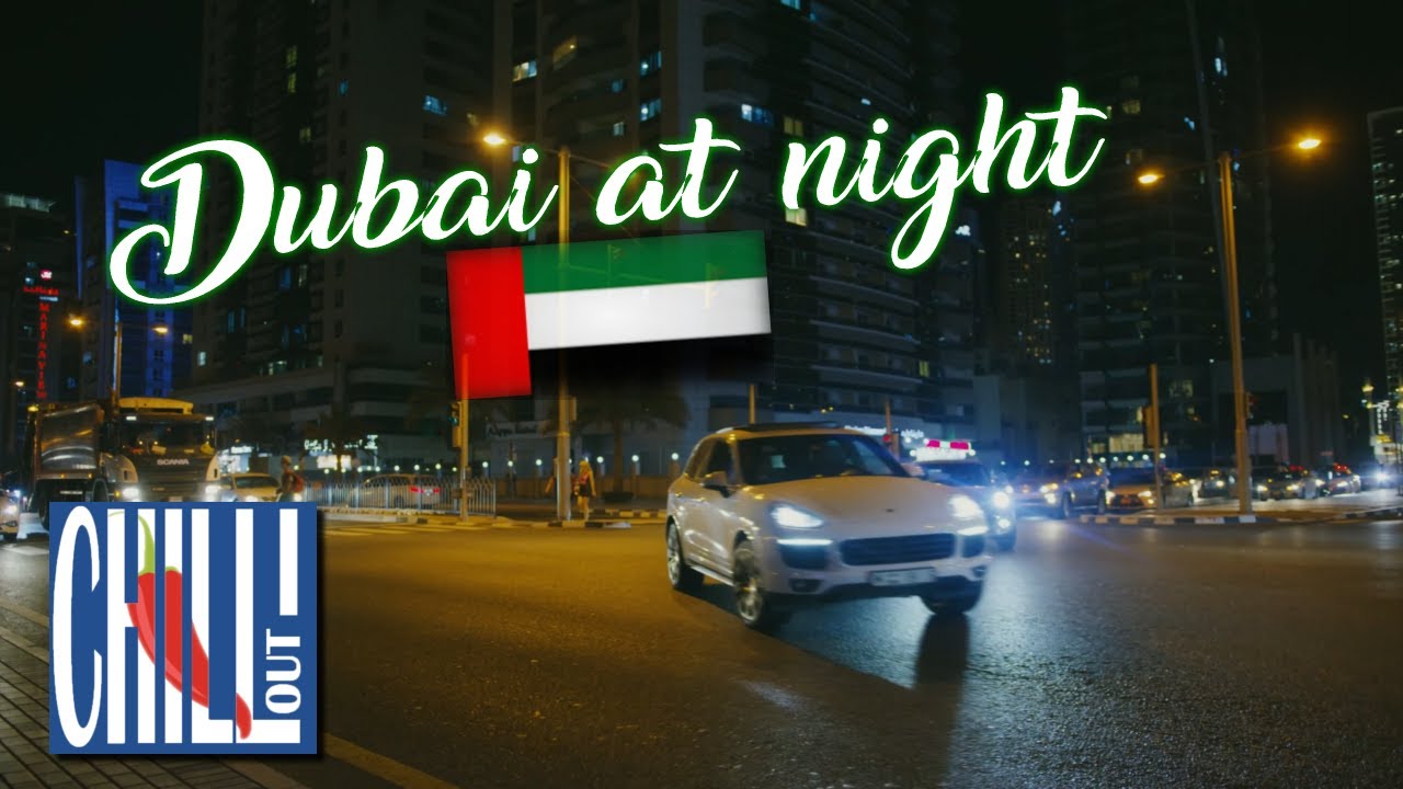 Dubai at Night🌙- 1 Hour of Ambient City Sounds