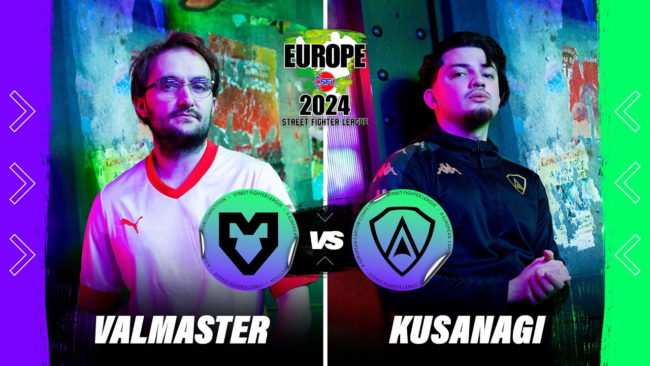 Kusanagi (Ryu) vs. Valmaster (Chunli) - BO3 - Street Fighter League Pro-EU 2024 Semifinals