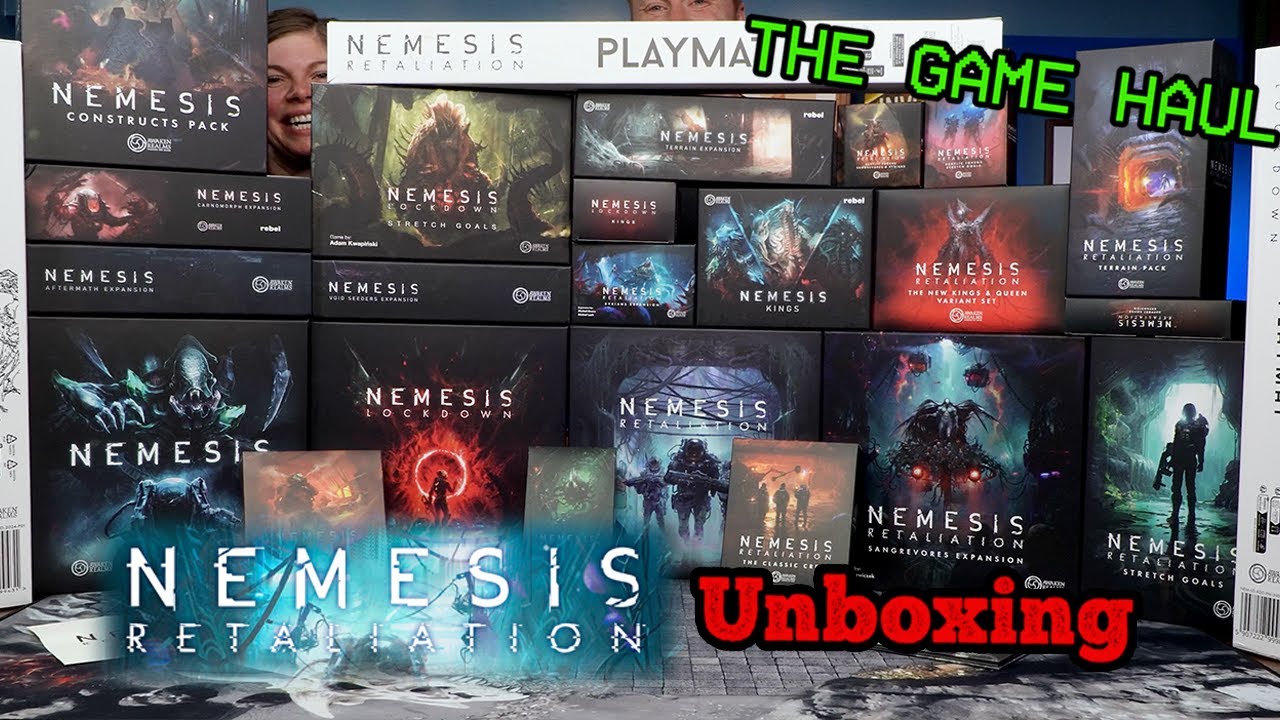The Inside View: Nemesis Retaliation Unboxing/Reboxing