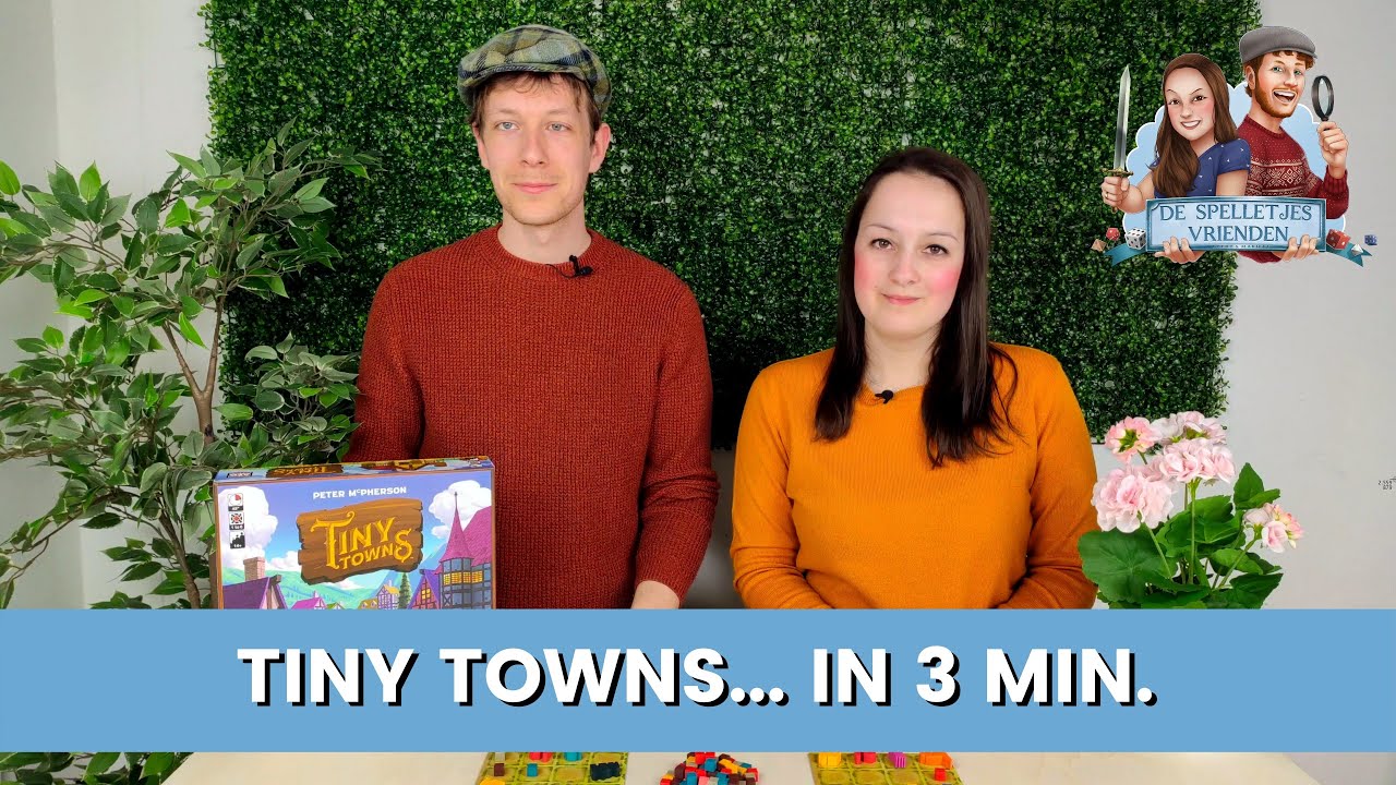Tiny Towns... in 3 minuten