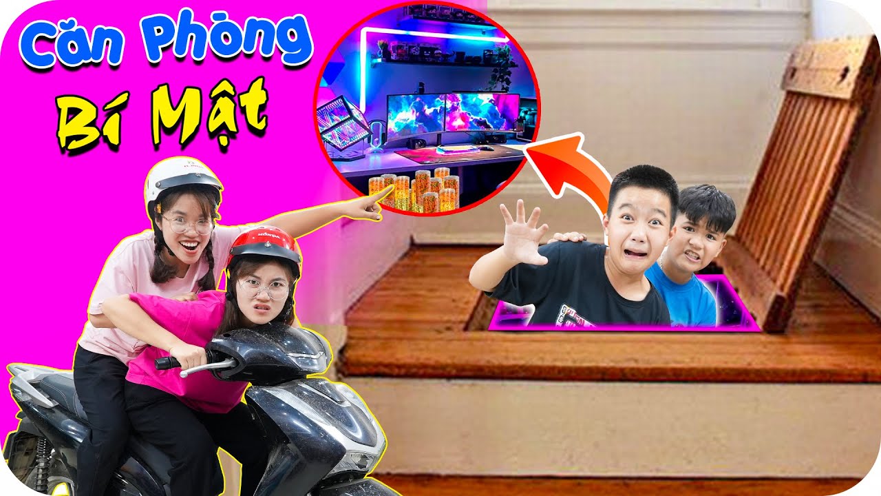 Căn Phòng Bí Mật Sau Bức Tường ♥ Min Min TV Minh Khoa