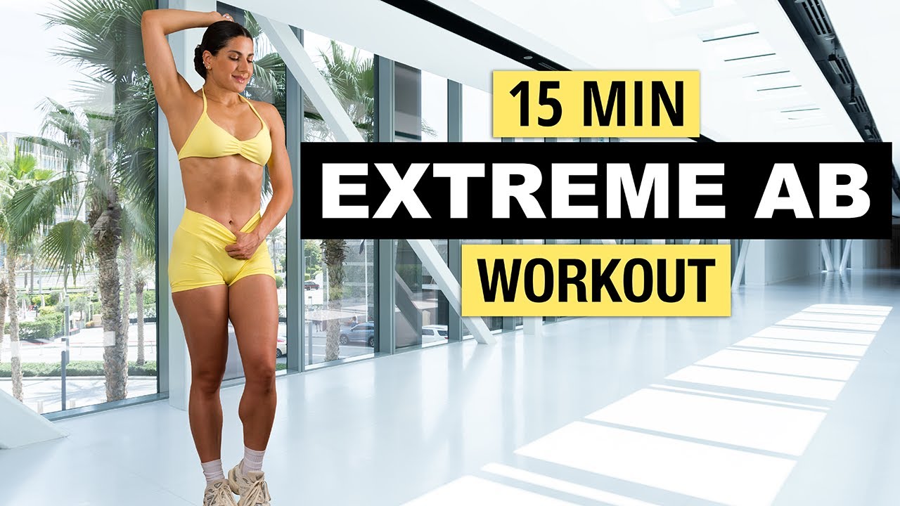 THE CRUNCH 15 Min ABS Workout / No Equipment, No Repeat, Killer Ab Burn