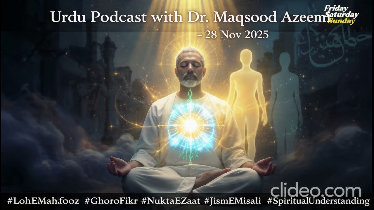 Haqiqi Mohabbat aur Roohani Ilm – Dr. Maqsood Azeemi Ka Gahraai Se Bayan!