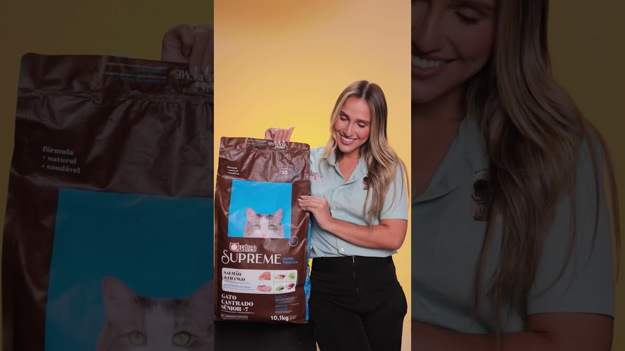 Embalagem de 10,1kg com 10 pacotes de 1,01kg: praticidade pra voc&ecirc; e felicidade pro seu pet! 🐾