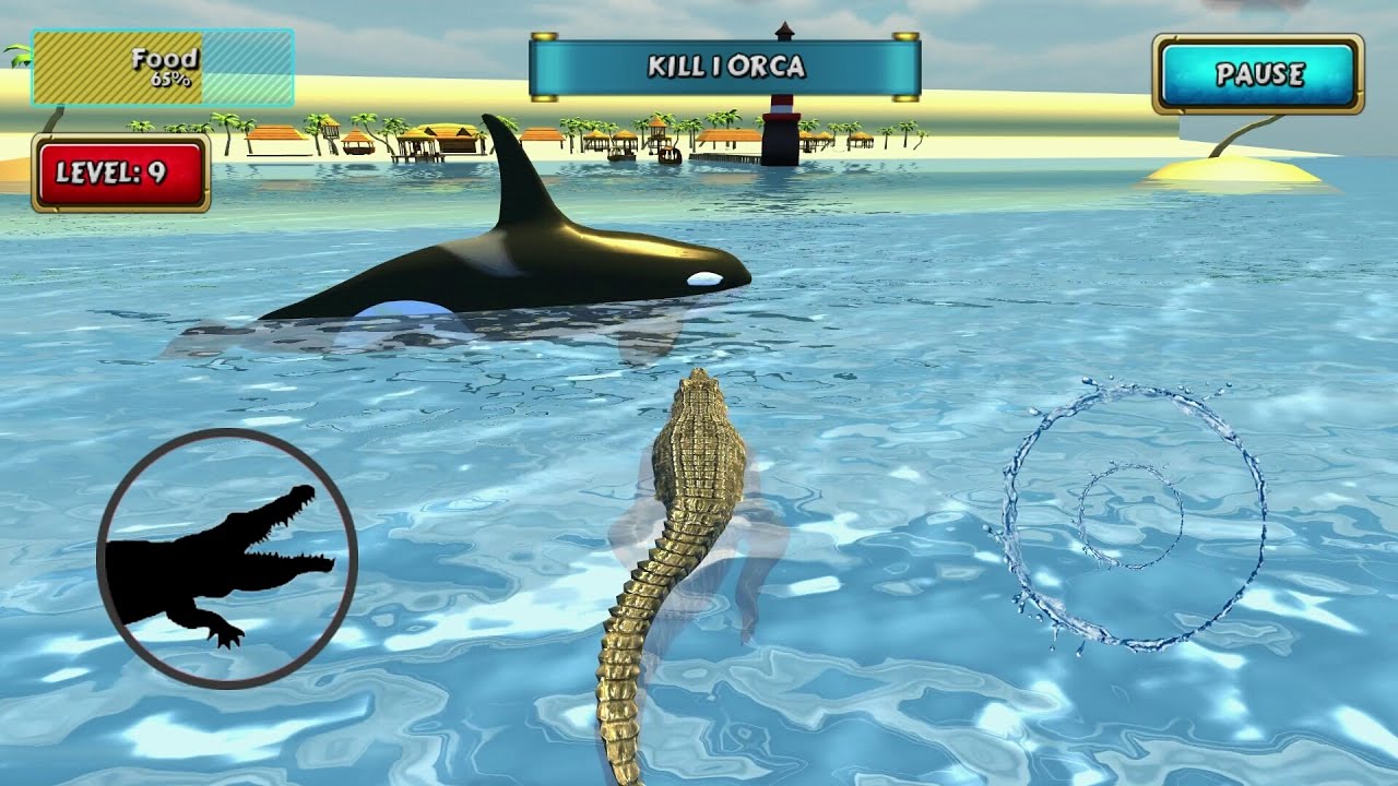 Crocodile Simulator Beach Hunt Android Gameplay