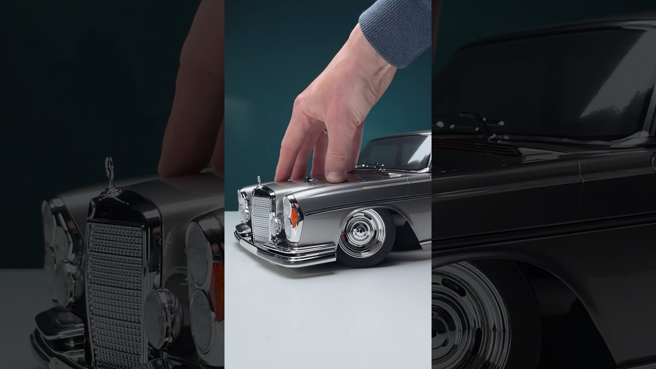 1971 Mercedes-Benz 300 SEL 6.3 by Kyosho. Remote control car unboxing. #rccar #remotecontrol