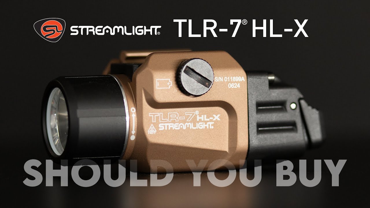 Светильник Streamlight TLR-7 HL-X USB на рейку | Распаковка и обзор