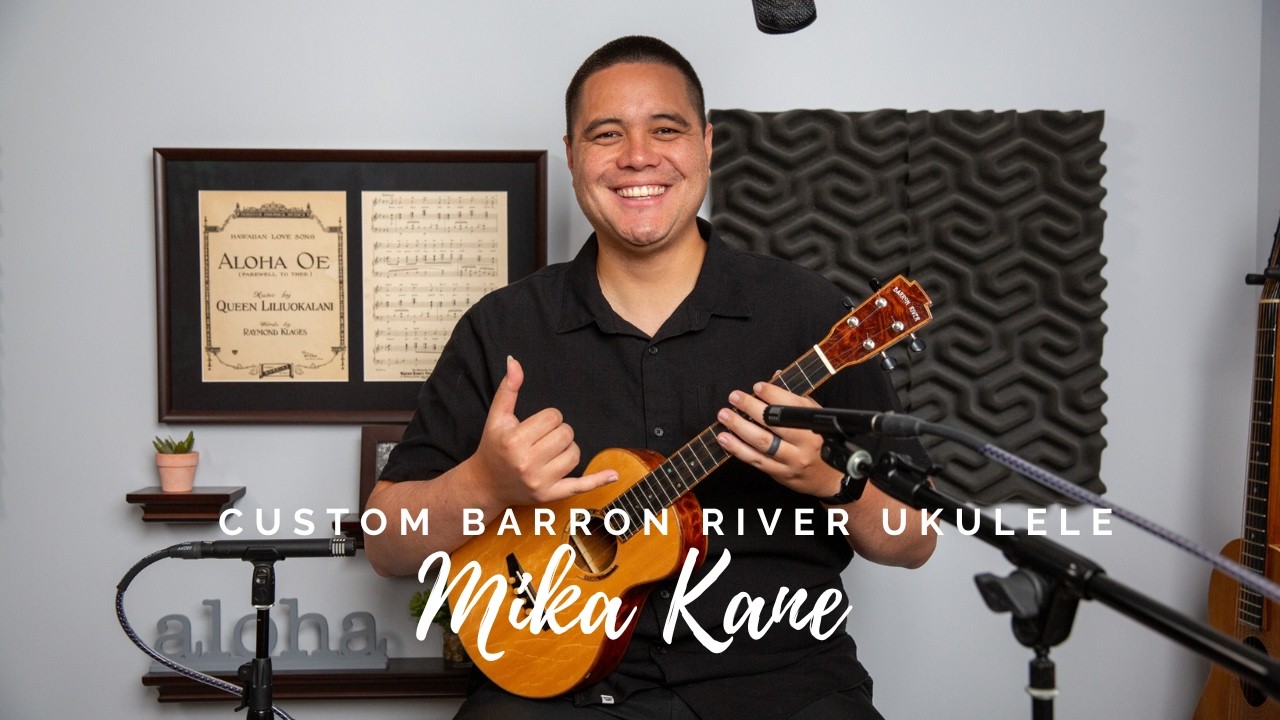 Custom Barron River Ukulele | demo by Mika Kane
