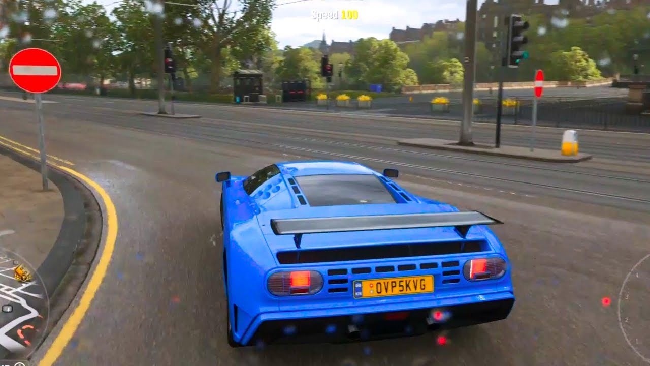 Forza Horizon 4 - Bugatti EB110 Super Sport 1992 - Open World Free Roam Gameplay (HD) [1080p60FPS]