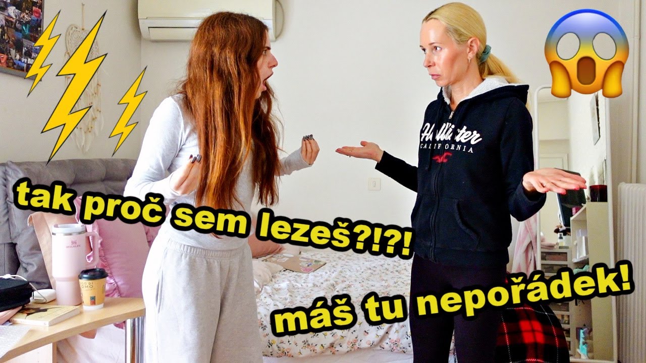 PŘEHÁNÍM ÚPLNẼ VŠECHNO, CO ŘEKNE MOJE MÁMA!!!!😱