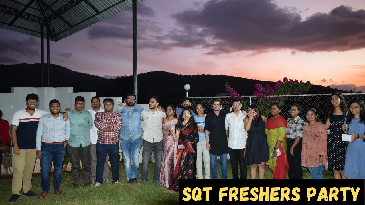 The perfect Freshers' welcome | SQT Freshers at Madhuban Resort🎉