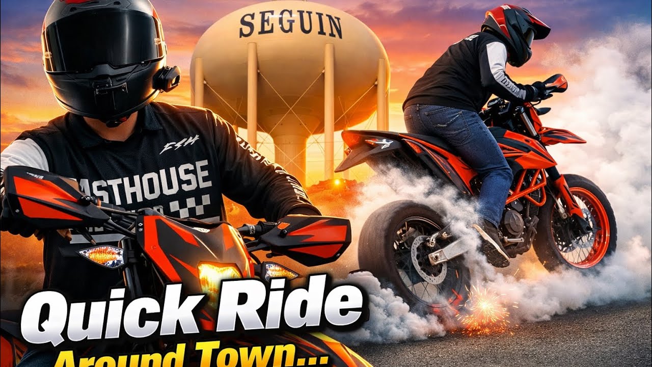 Just a Quick Ride Around Town… | KTM 690 SMCR