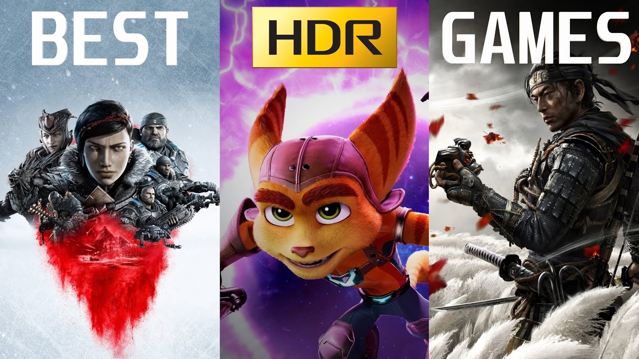5 самых потрясающих игр HDR &mdash; 4K HDR &mdash; Часть 1
