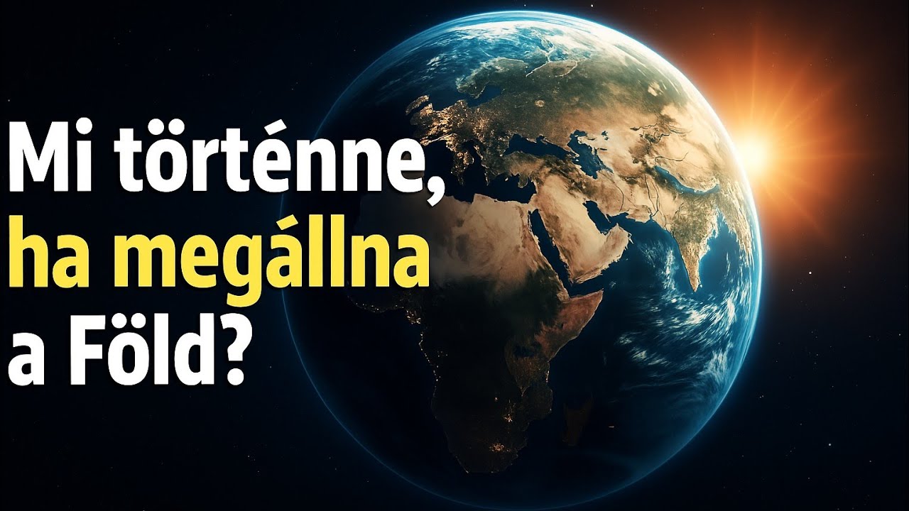 Mi t&ouml;rt&eacute;nne, ha egy napra meg&aacute;llna a F&ouml;ld?🌍