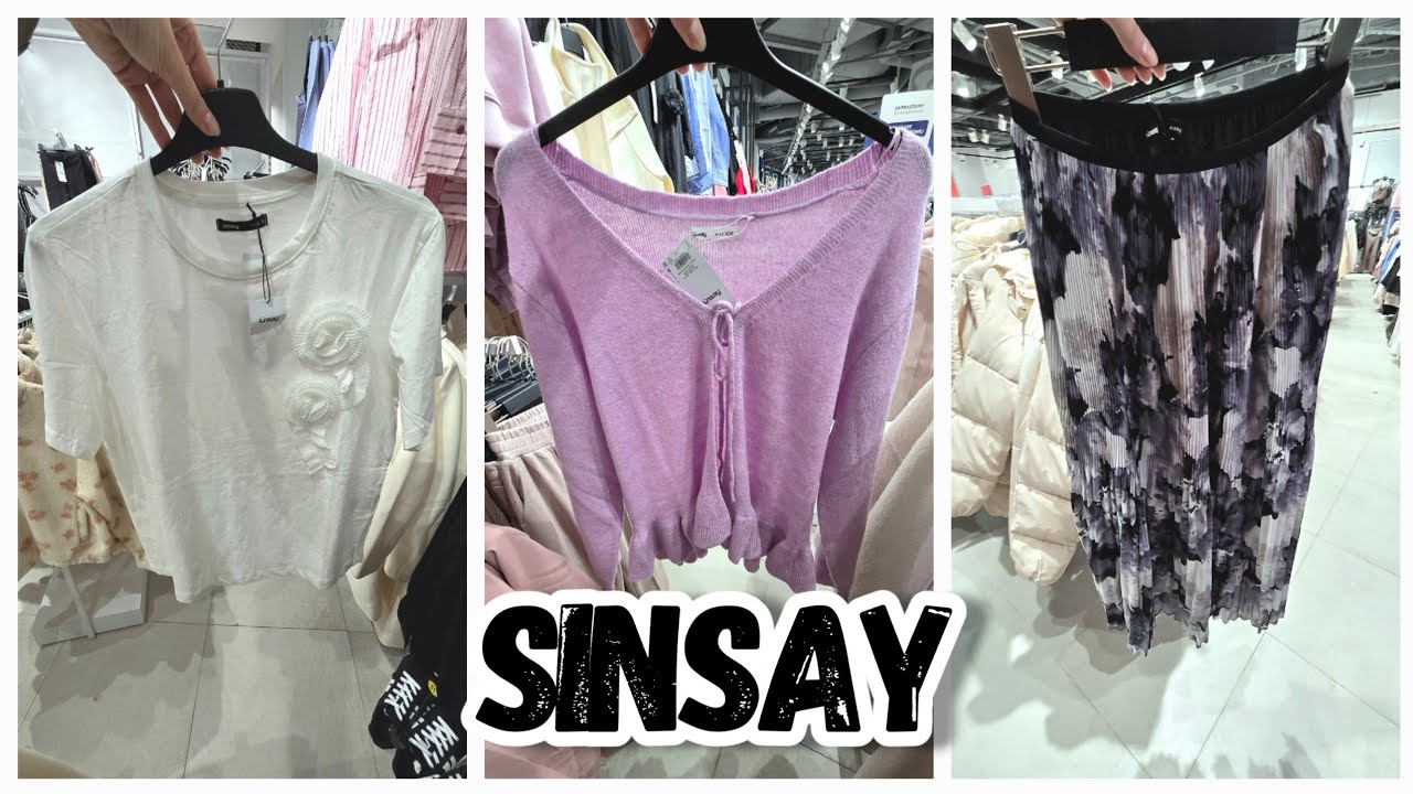 SINSAY 🛍 Przegląd nowości na wiosnę ❗️