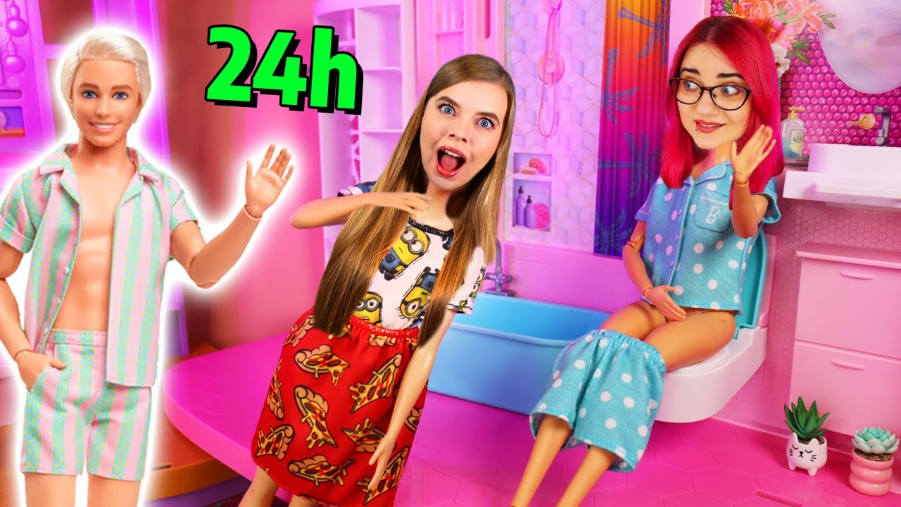 24h w DOMKU BARBIE 💕