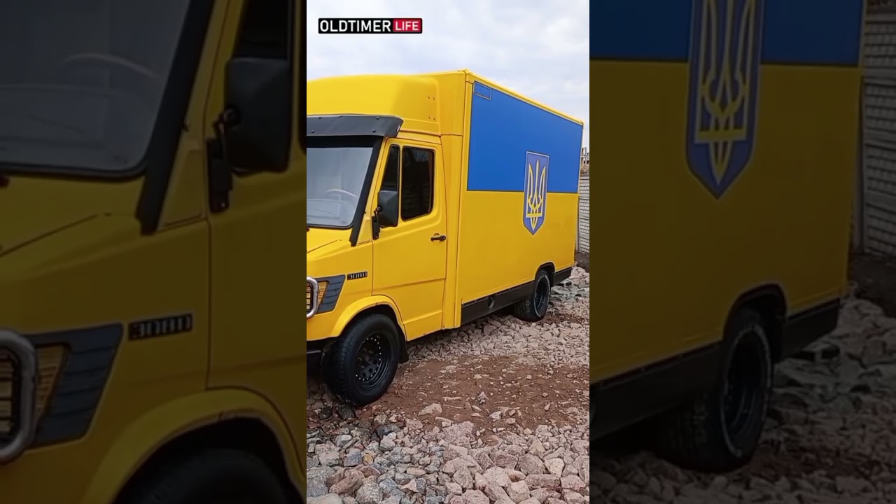 Mercedes T1 с моторм от Гелика