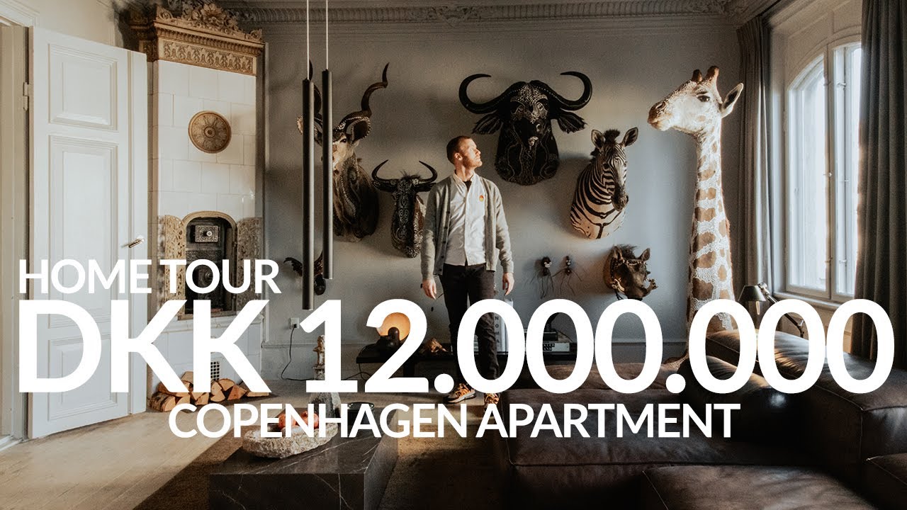 Inside a DKK 12 Million Copenhagen Luxury Apartment | Full home tour