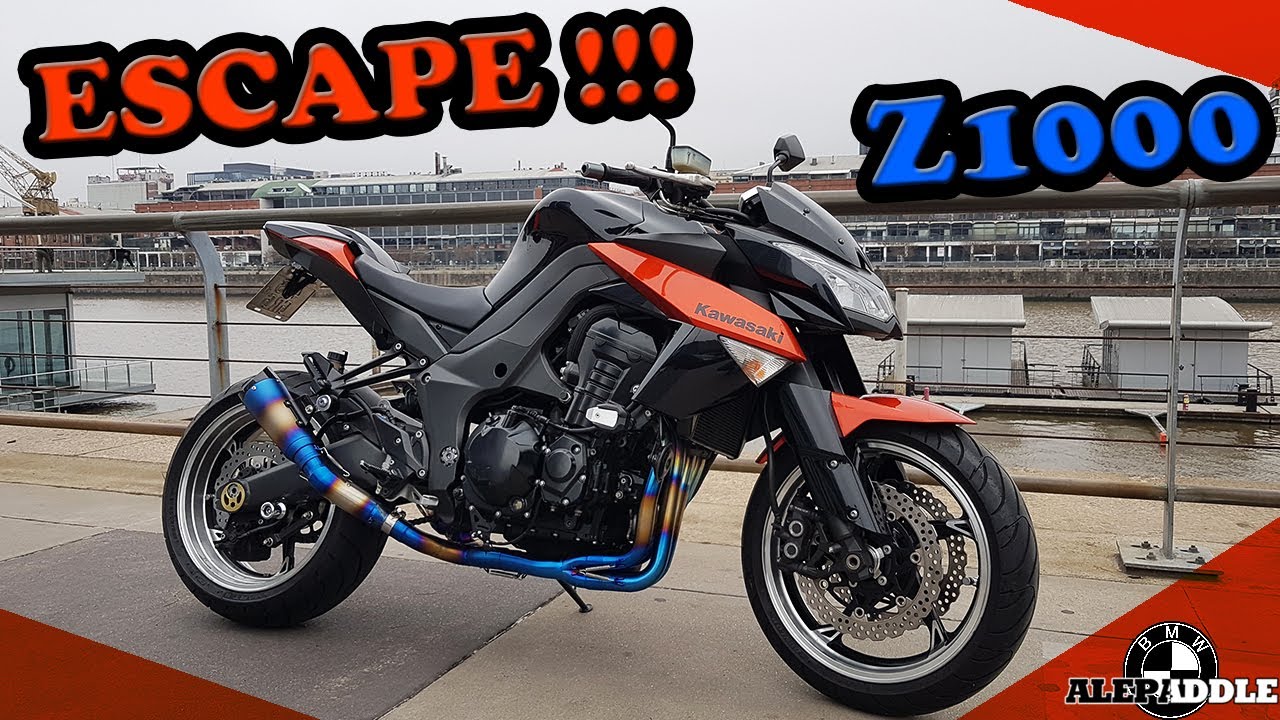 ⚡Kawasaki Z1000⚡Escape Deportivo! SONIDO INCREIBLE!