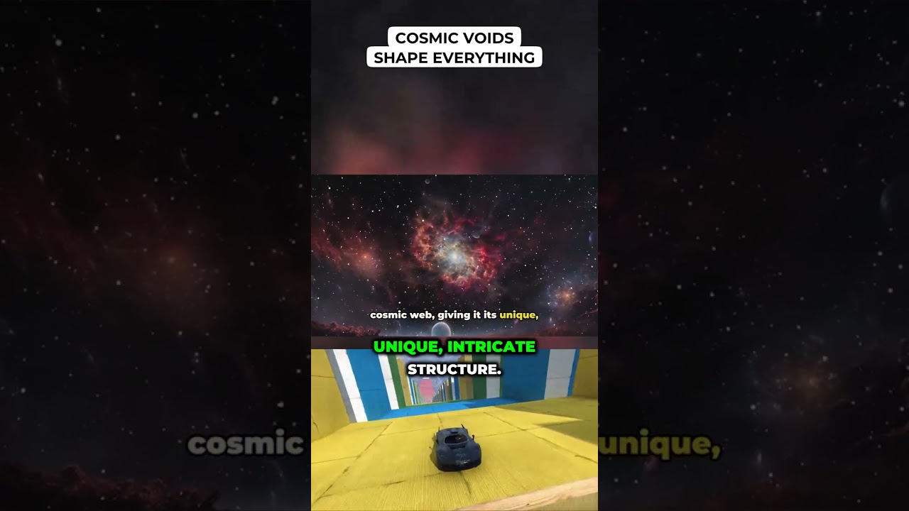 Космические пустоты формируют всё.