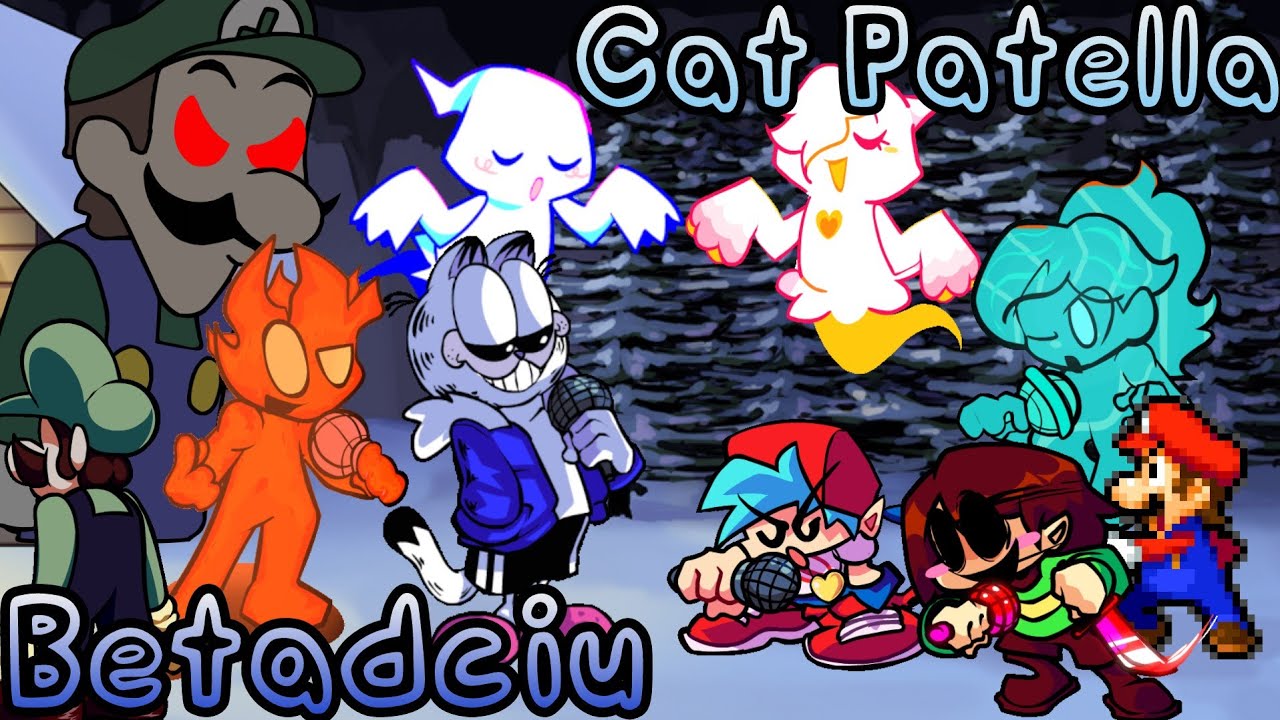 Cat Patella But Everyone Sings it [FNF]