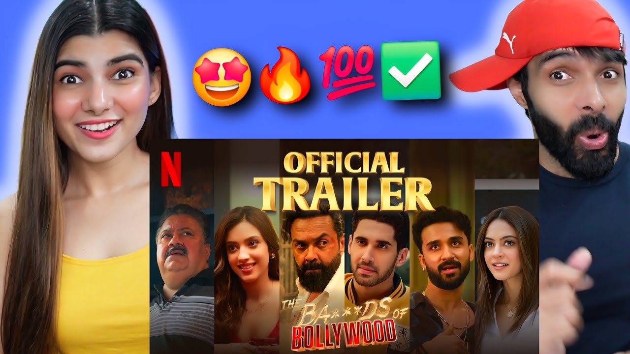 The Ba***ds Of Bollywood Trailer Reaction | Aryan Khan | Bobby D, Lakshya, Raghav, Sahher