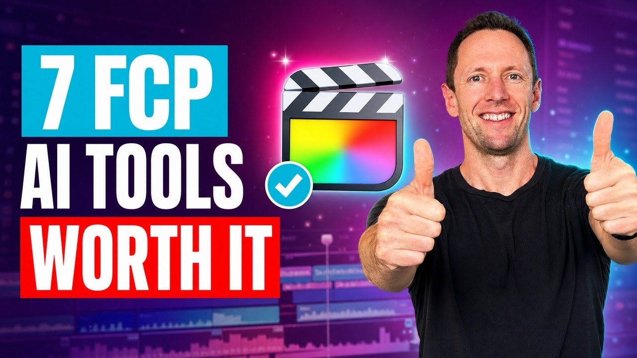 Top 7 AI Tools in Final Cut Pro 2026 (Actually Worth Using!)