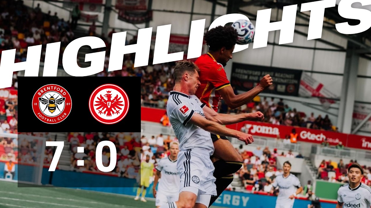Lehrgeld in London I Highlights FC Brentford - Eintracht