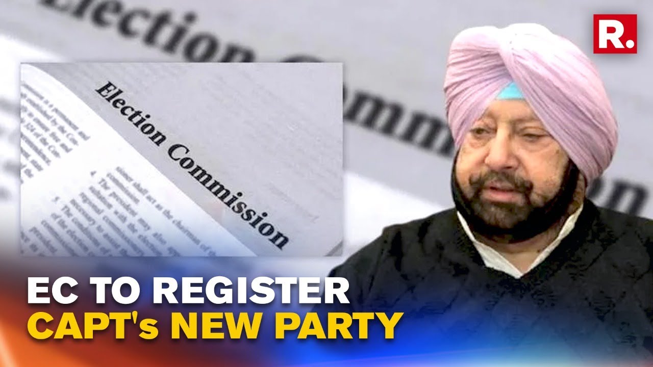 EC Receives Application For Registration Of Amarinder Singh's Party 'Punjab Lok Congress'