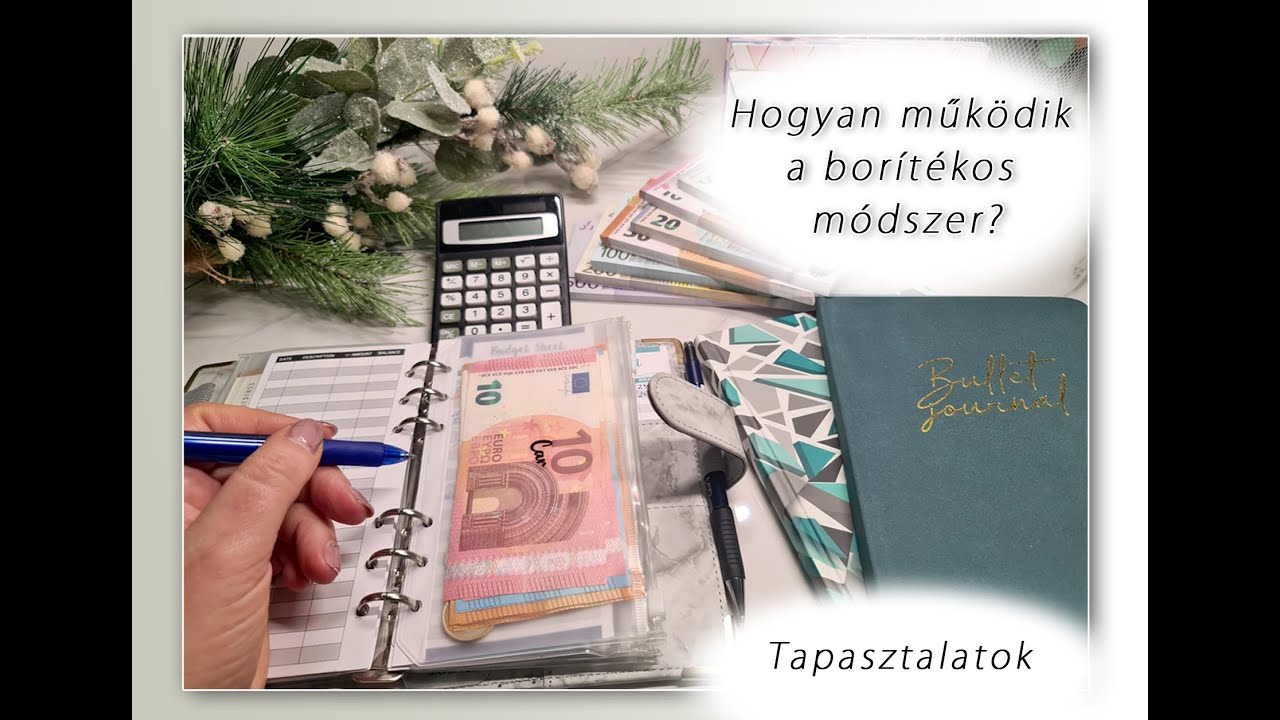 Borítékos módszer. Hogyan működik? Spórolás. Pénzbeosztás.